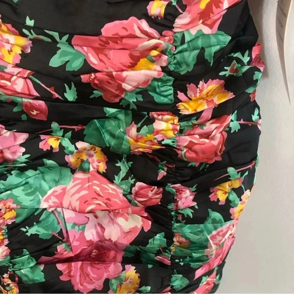 For Love and Lemons Jolie Floral Puff Sleeve Mini Dress Size SM and Med NWT - Picture 7 of 13